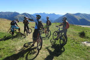 Self-guided mountain biking in the Pyrenees