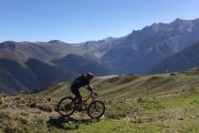 Mountain biking Superbagneres Pyrenees