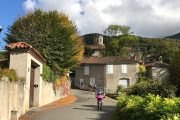 Pyrenees village mountain biking