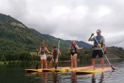 Family fun SUP Pyrenees