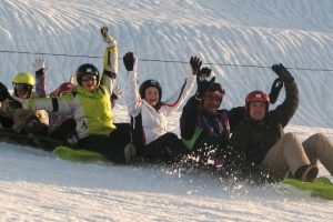 Snakesledging in the Pyrenees