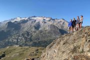 Views of Pic Aneto hiking Pyrenees