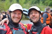 River rafting guides in the Pyrenees