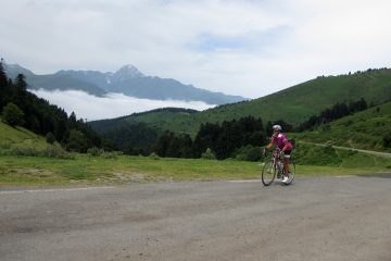 Col d'Aspin on a road biking holiday in France