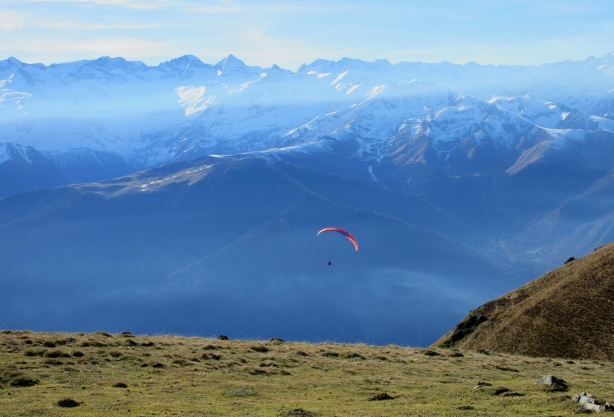 Paragliding adventures in the Pyrenees