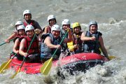 River rafting watersports adventures on holiday