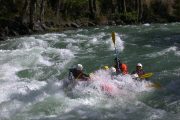 Rafting fun on a Pyrenees adventure holiday