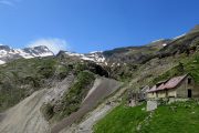 Abandoned mines seen on the hiking holiday