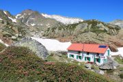 Stay at the Certescan refuge on a mountain walking holiday in France and Spain