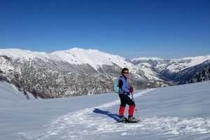 Snowshoeing kit to wear