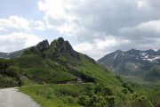 View col d'Agnes Ariege Pyrenees