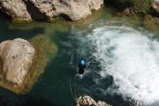 Canyoning adventure holiday