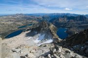 Peak view on summer alpinism course