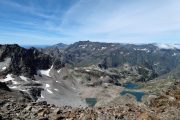 Pyrenees lakes and mountains