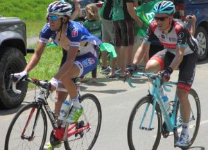 TDF riders col de Mente