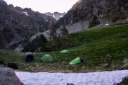Mountain camp for the wildlife tracking holiday