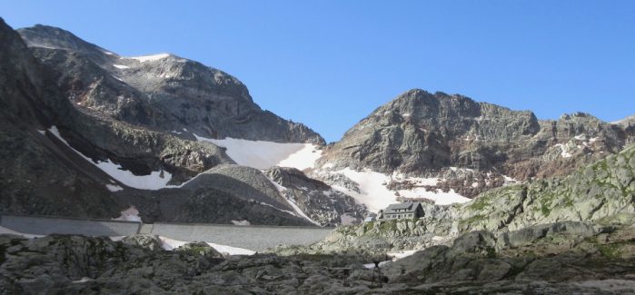 A mountain refuge in the Pyrenees