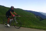 Happy to have cycled a classic Pyrenees col