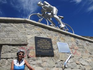 Success cycling col du Tourmalet