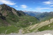 Road down to Bareges from Tourmalet