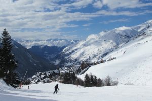 Baqueira ski resort Pyrenees