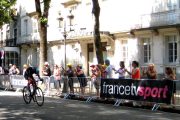 Chris Froome TDF arrival Luchon