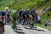 Team Sky cycling TDF col d'Aspin