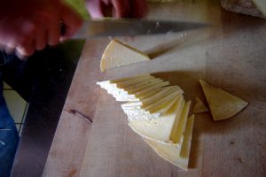 Local cheese from the Ariege Pyrenees