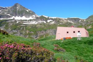 Mountain refuge in the French Pyrenees