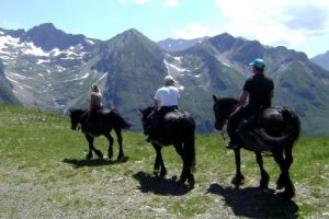 Views on a horse riding holiday in Pyrenees