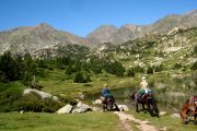 Lakes and mountains horse riding holiday