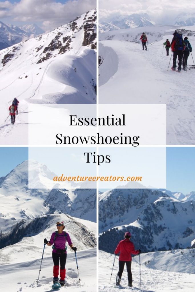 Essential snowshoeing tips