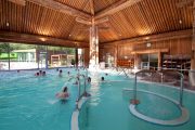 roman baths at thermal spa facility