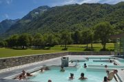 outdoor pool in summer