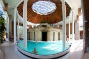 indoor pool at the thermal spa