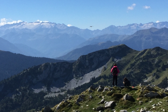 Peace and beauty in the Pyrenees mountains