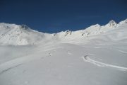 ski touring mountain environment