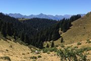 Pyrenees scenery on family adventure holiday