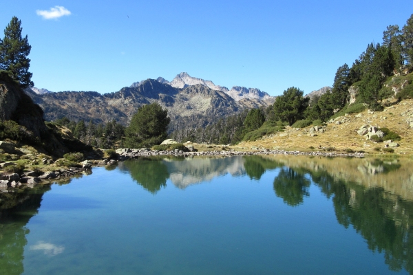 The Neouvielle natural Park in the Pyrenees