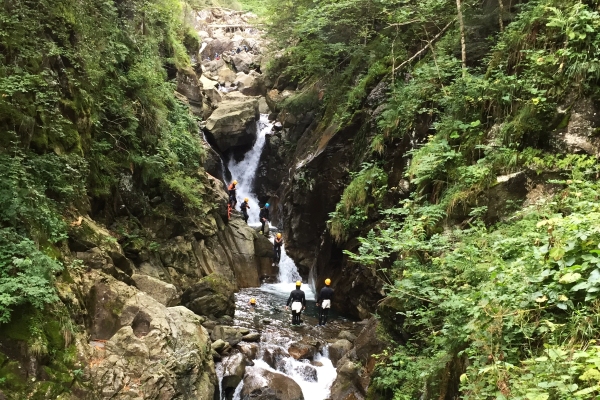 River canyoning French Pyrenees