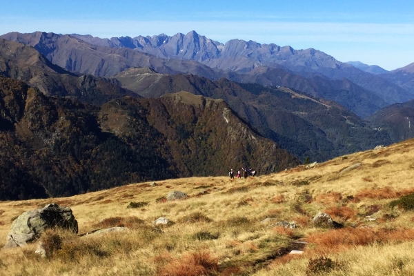 Hiking in the autumn in the Ariège Pyrenees