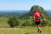 Montsegur trail running descent